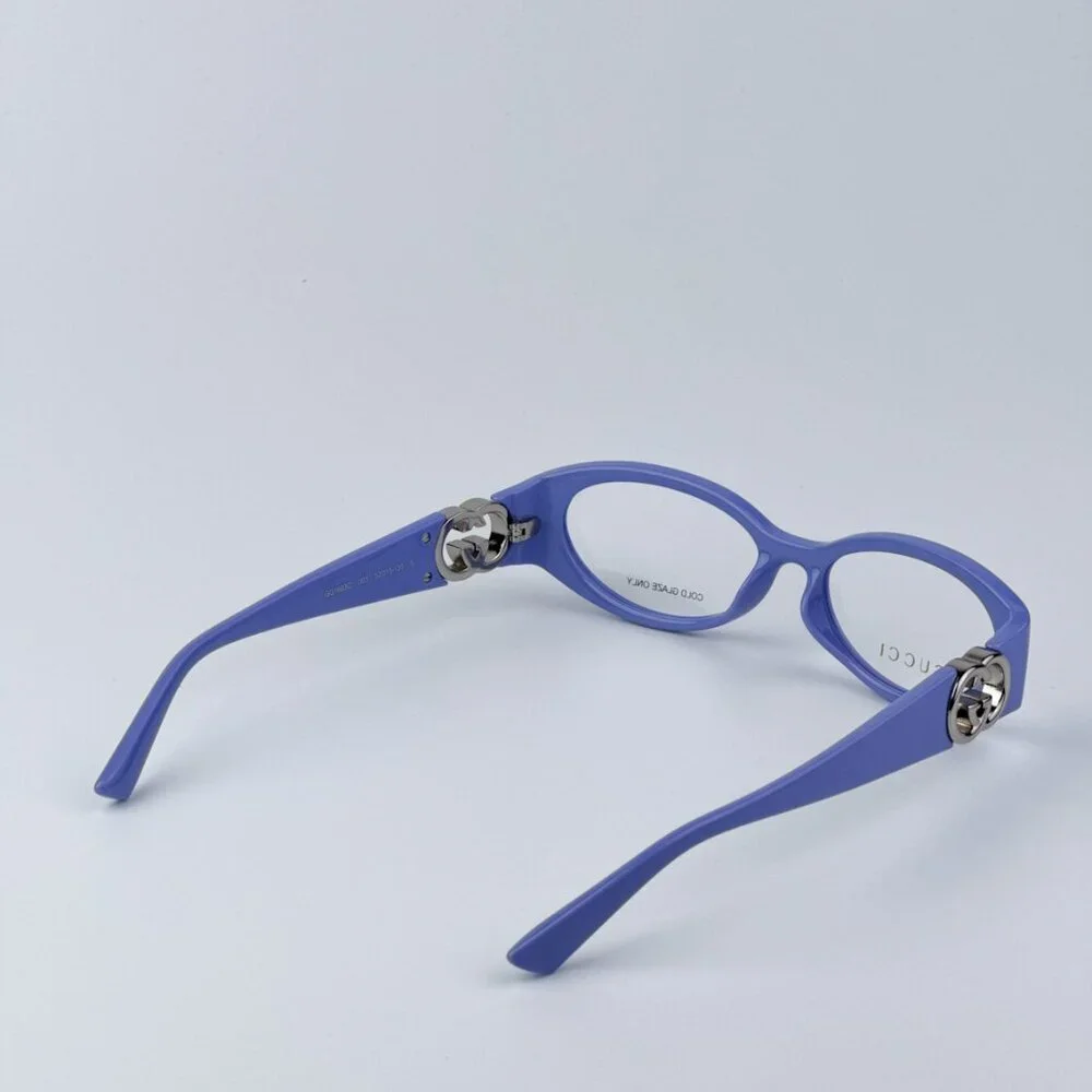 Gucci GG1693O 003 BRAND NEW Eyeglasses Violet Women Oval